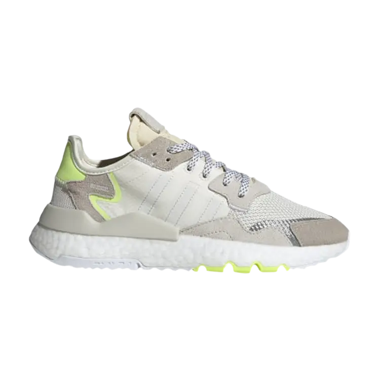 

Кроссовки Adidas Wmns Nite Jogger 'Off White Yellow', белый