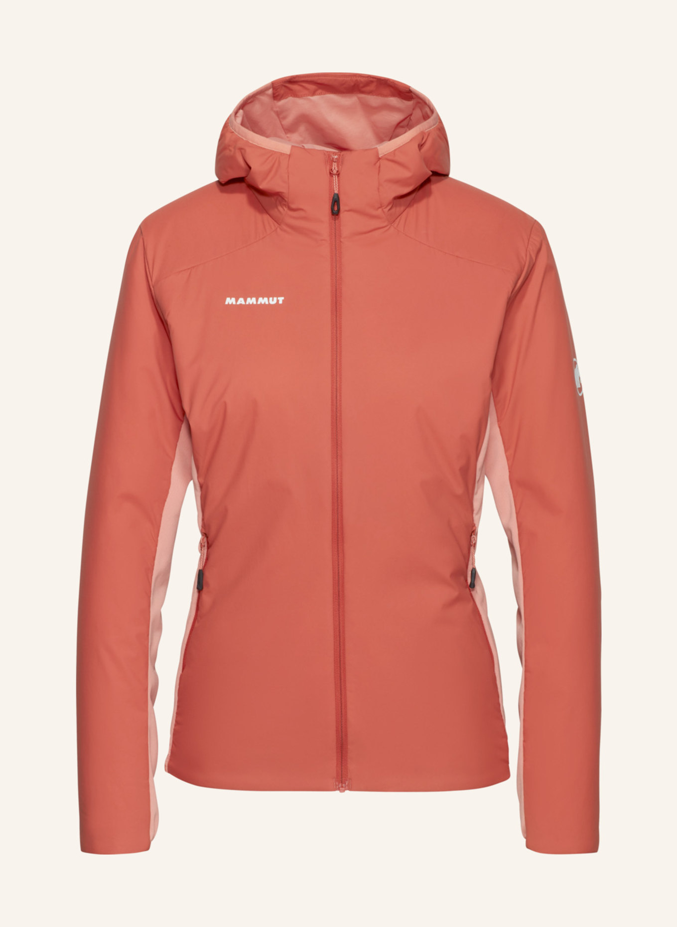 

Куртка утепленная Rime Light Flex с капюшоном Mammut, красный