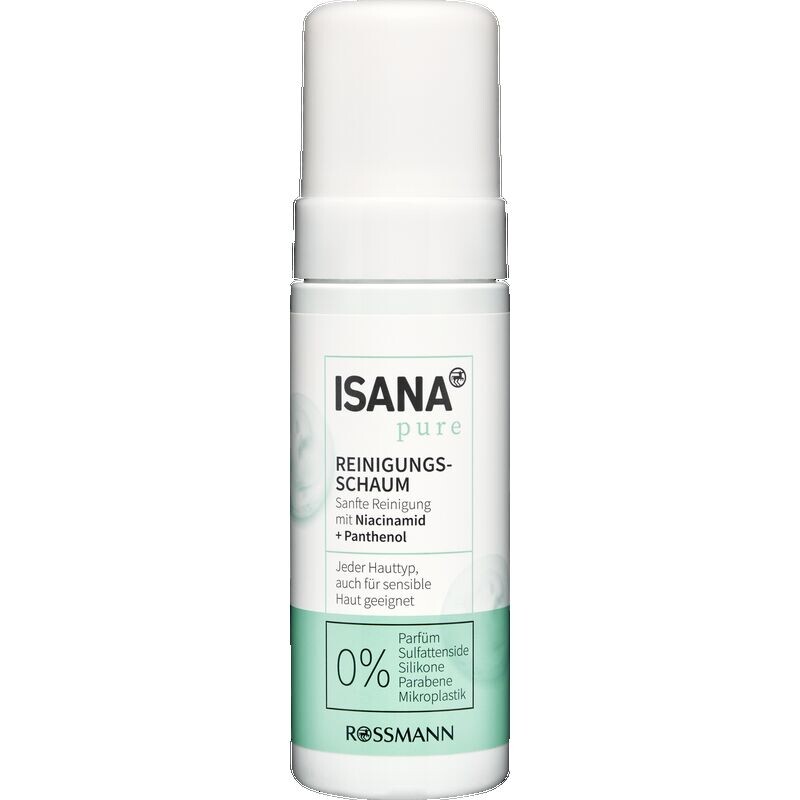 

Чистая очищающая пена ISANA, 150 ml