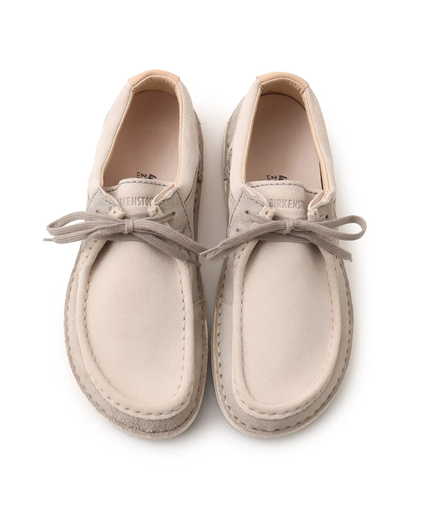 Мужские мокасины BIRKENSTOCK PASADENA из замши бежевые — фото 2