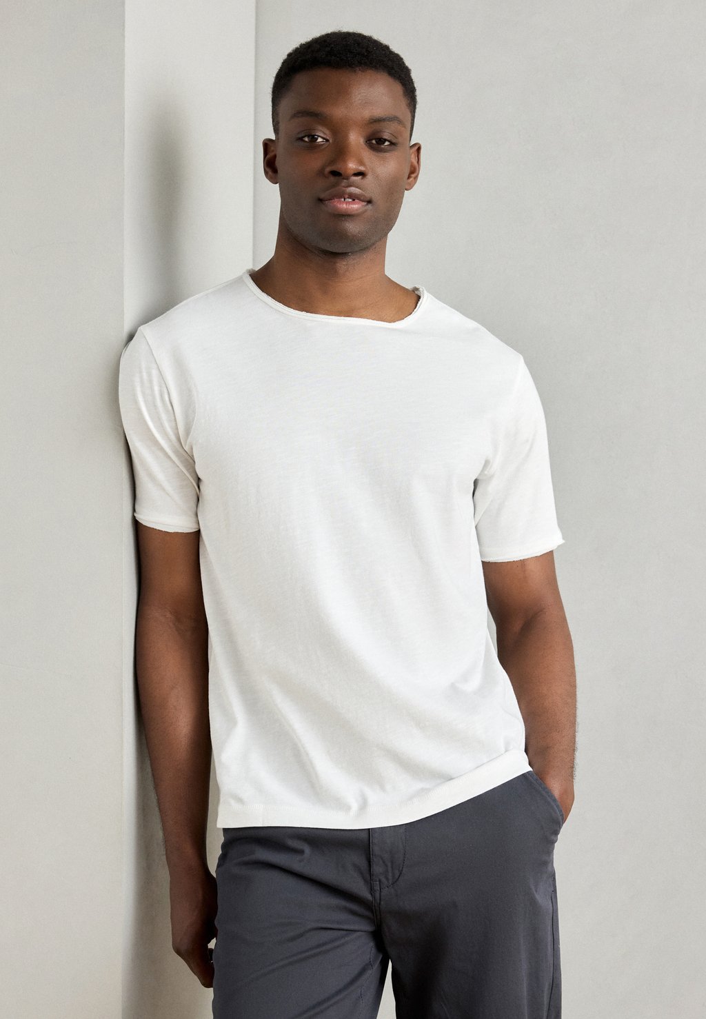 

Базовая футболка RAW CUT RELAXED FIT Marc O'Polo DENIM, белый