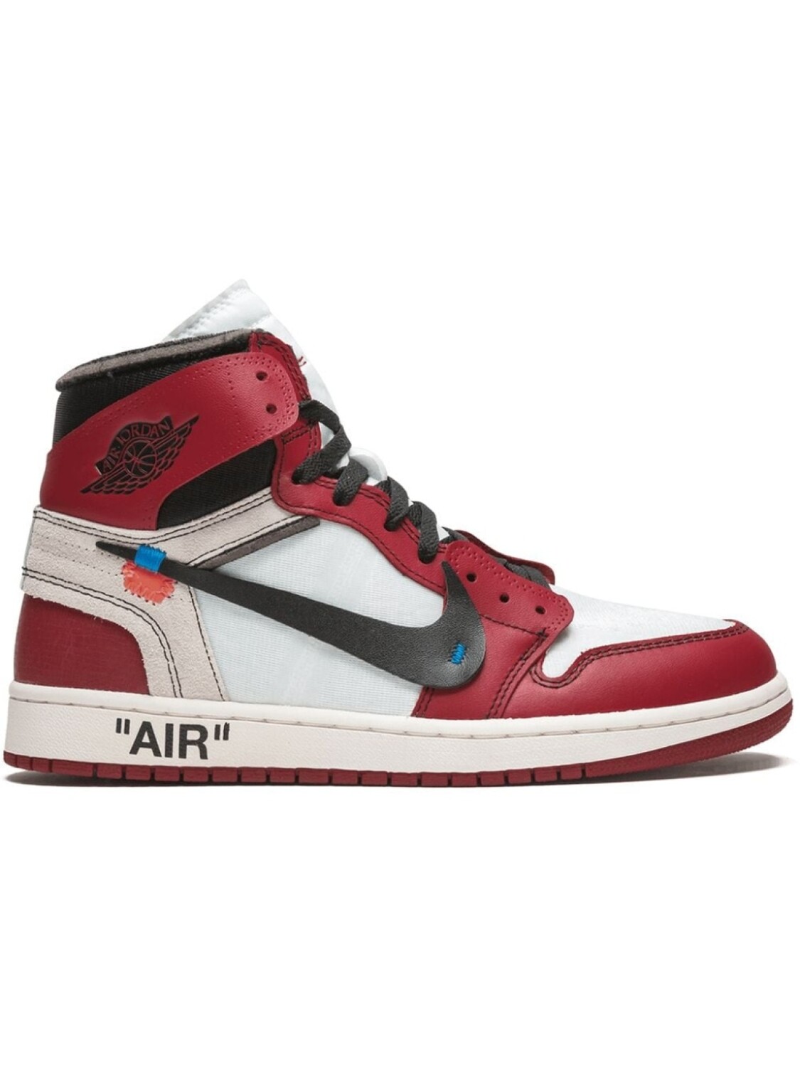 

Jordan высокие кроссовки The 10: Air Jordan 1, красный