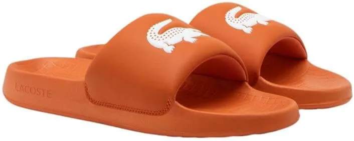 Мужские сандалии Lacoste Serve Slide 1.0, оранжевый/белый