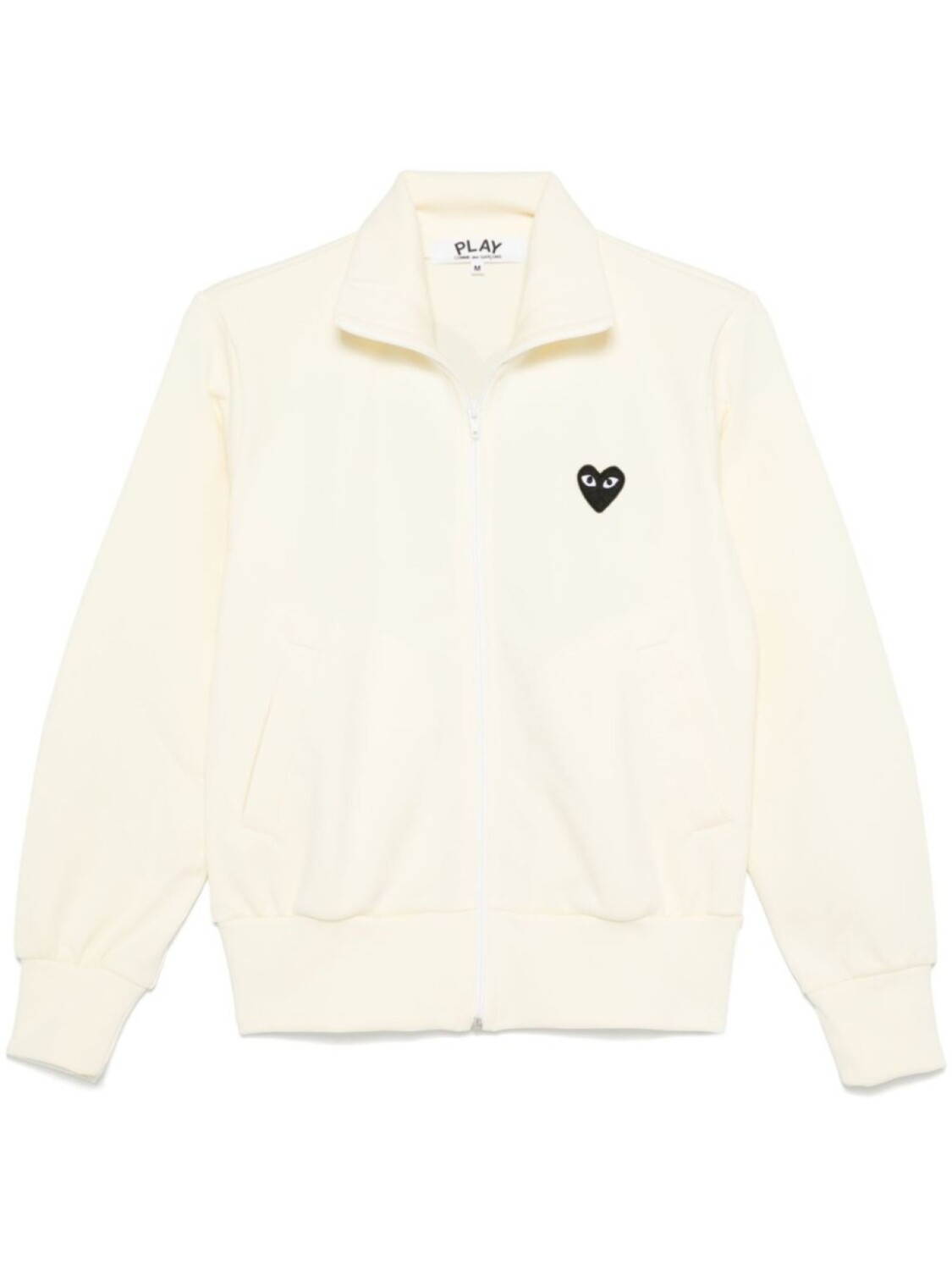 

Comme Des Garçons Play толстовка с нашивкой, серый