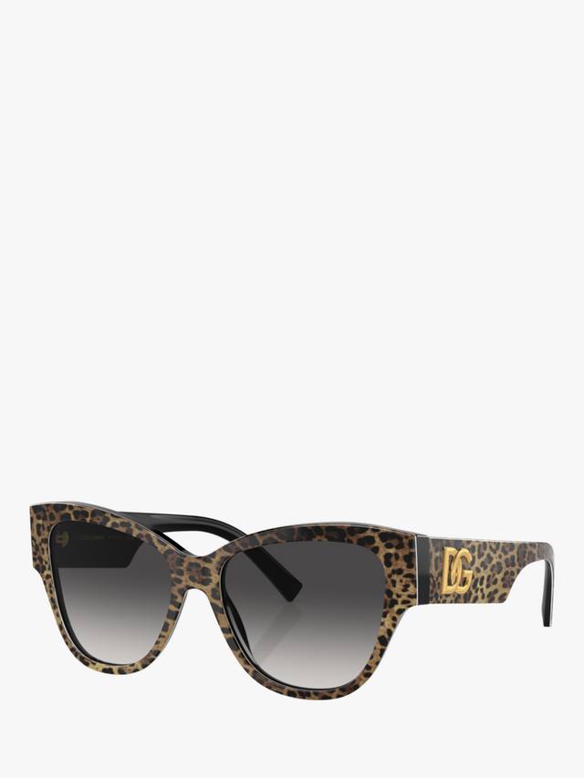 

DG4449 женские солнцезащитные очки Butterfly Dolce & Gabbana, Brown