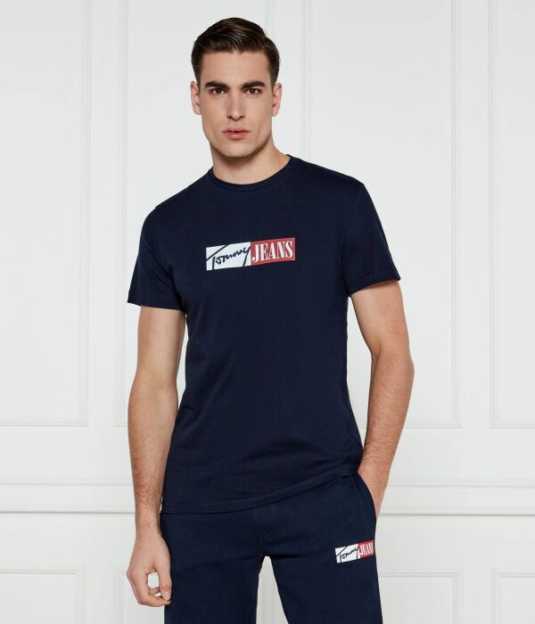 

Футболки Slim fit Tommy Jeans, синий