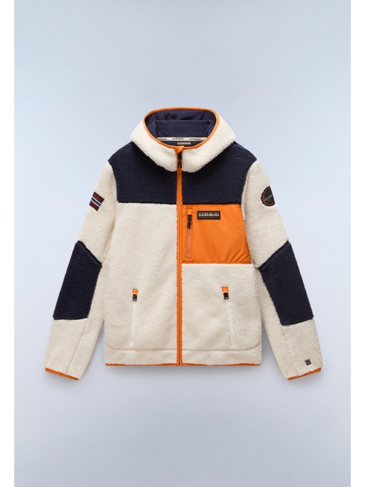 

Napapijri Худи "Yupik Fzh 3" белого цвета, Белый, Napapijri Худи "Yupik Fzh 3" белого цвета