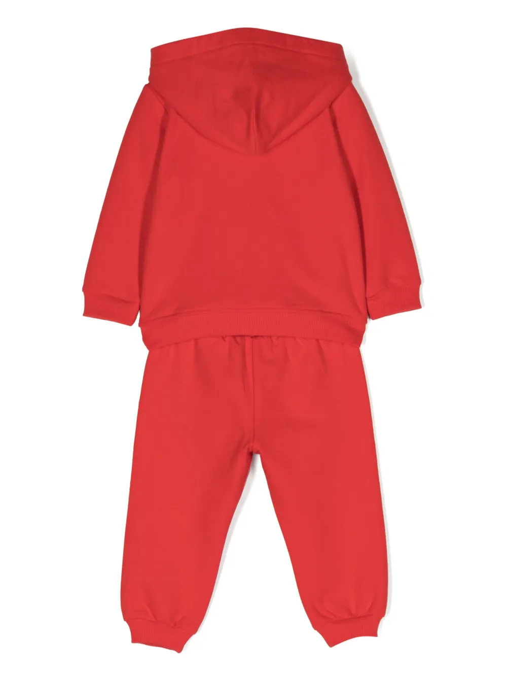 Спортивный костюм с принтом Teddy Bear Moschino Kids, красный — фото 2