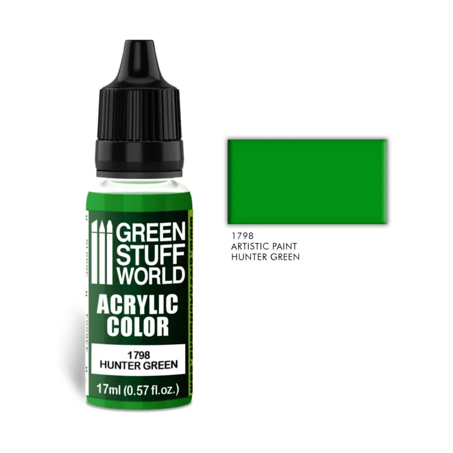 

Хантер Грин, Paint - Acrylic Color Paint - 17ml (Green Stuff World)