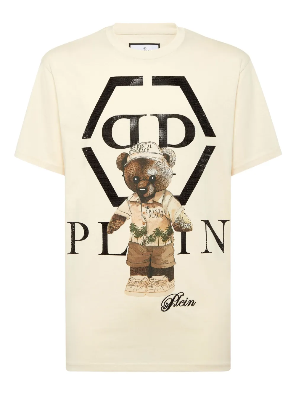 

Футболка Teddy Bear с кристаллами Philipp Plein, нейтральный