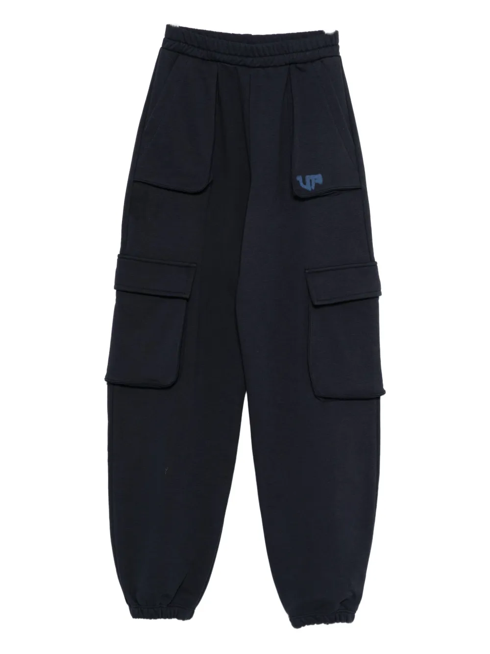 

Карго-брюки с логотипом Pinko Kids, синий