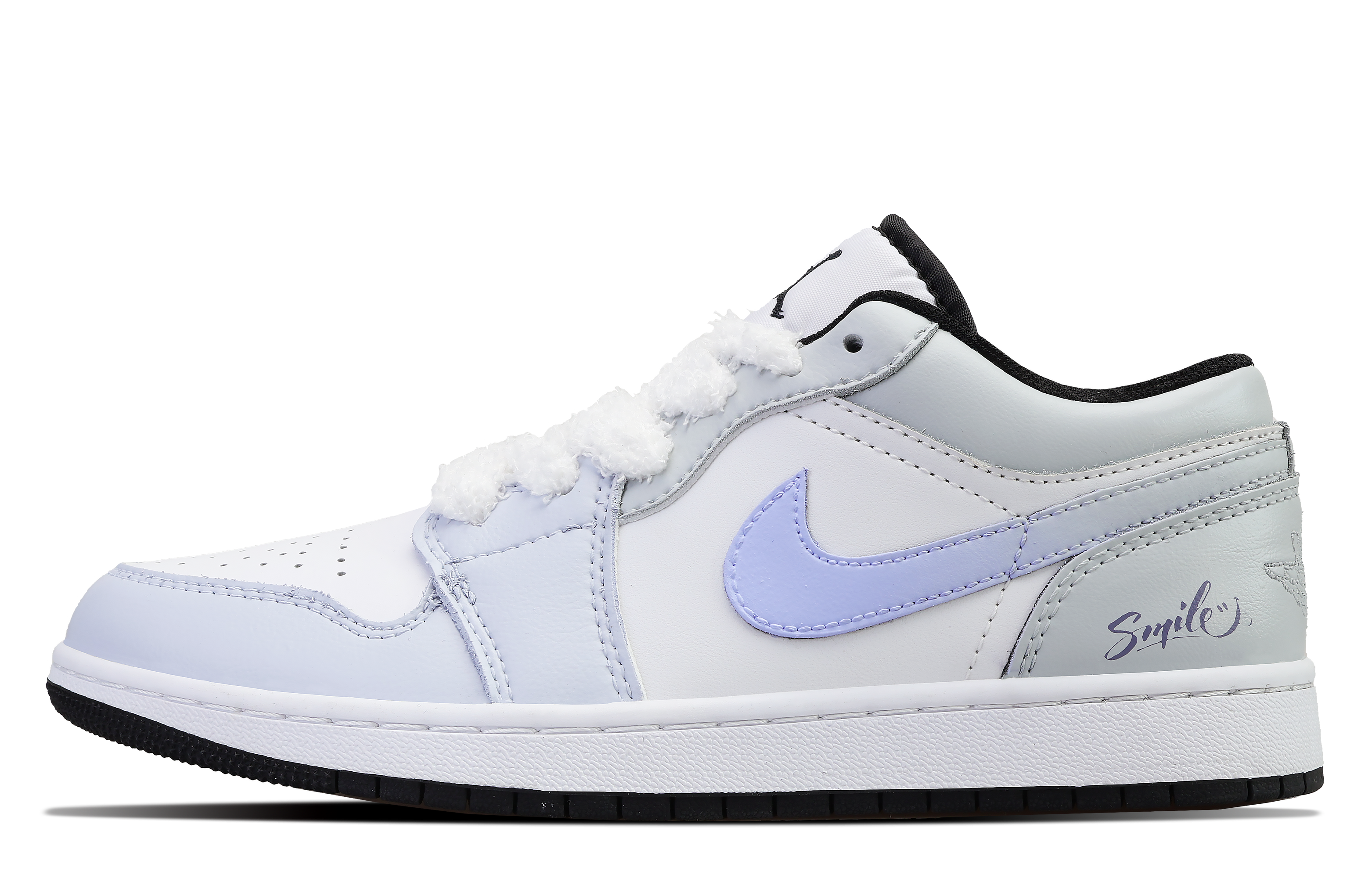 

Jordan Баскетбольные кроссовки Air 1 Blue Tea Cedar с низким верхом, износостойкие, антискользящие, мужские, сине-белые