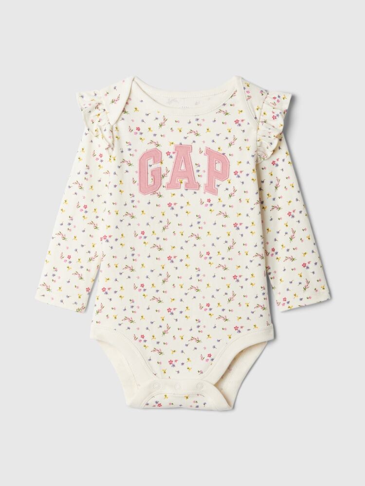 

Хлопковое боди Gap, бежевый