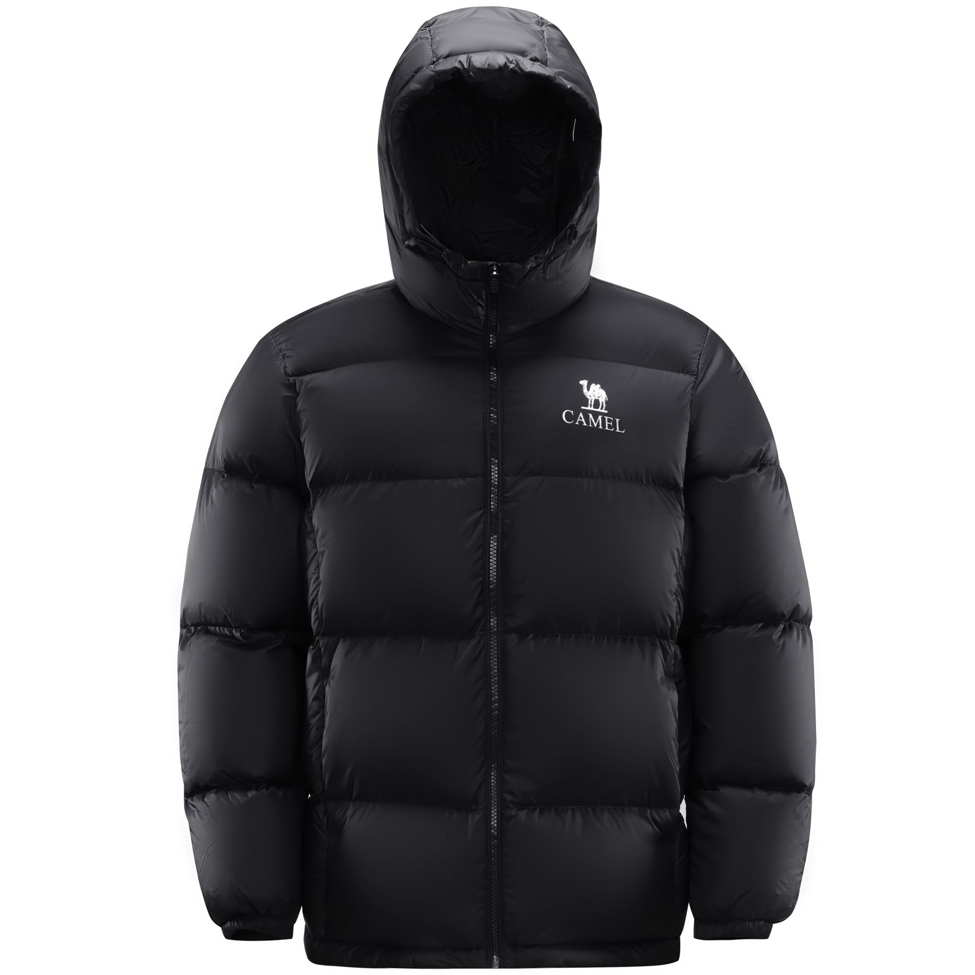 

Пуховик Unisex с капюшоном Moderate Puffer CAMEL, черный