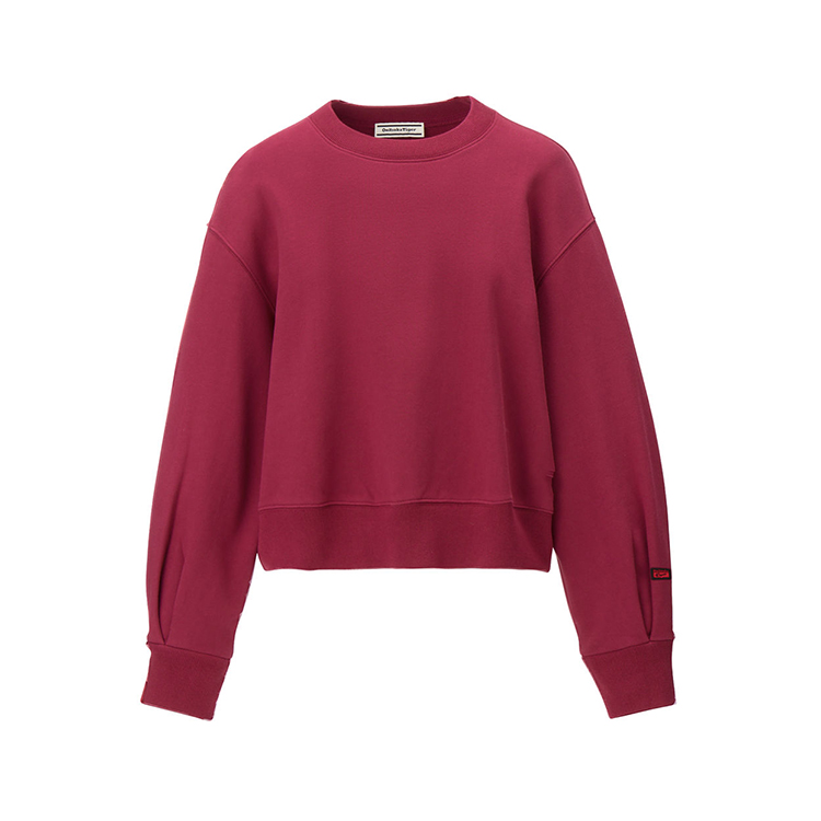 

Худи женская с круглым вырезом Onitsuka Tiger, бордовый