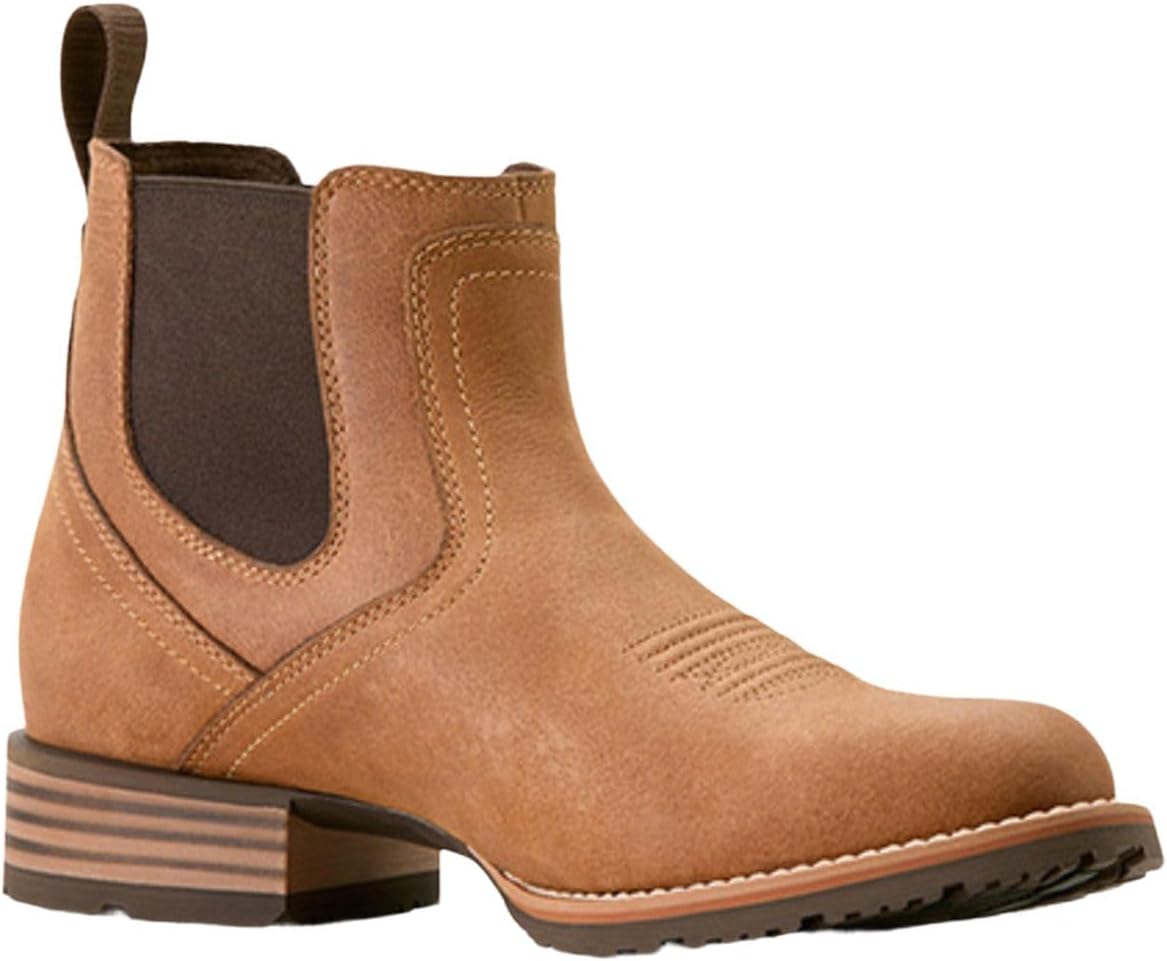 

Мужские ковбойские ботинки ARIAT Hybrid Low Boy с круглым носком, коричневый