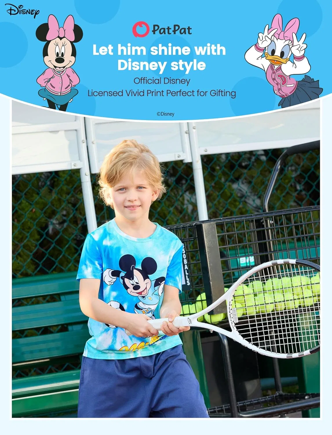 Футболка с принтом Mickey Mouse, Disney, для мальчиков, 2-9 лет, цвет Mickey Mouse — фото 4
