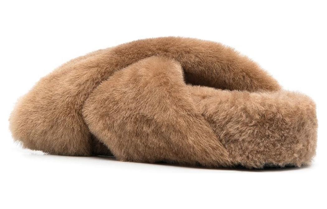 Стильные сандалии женские коричневые JIL SANDER — фото 2