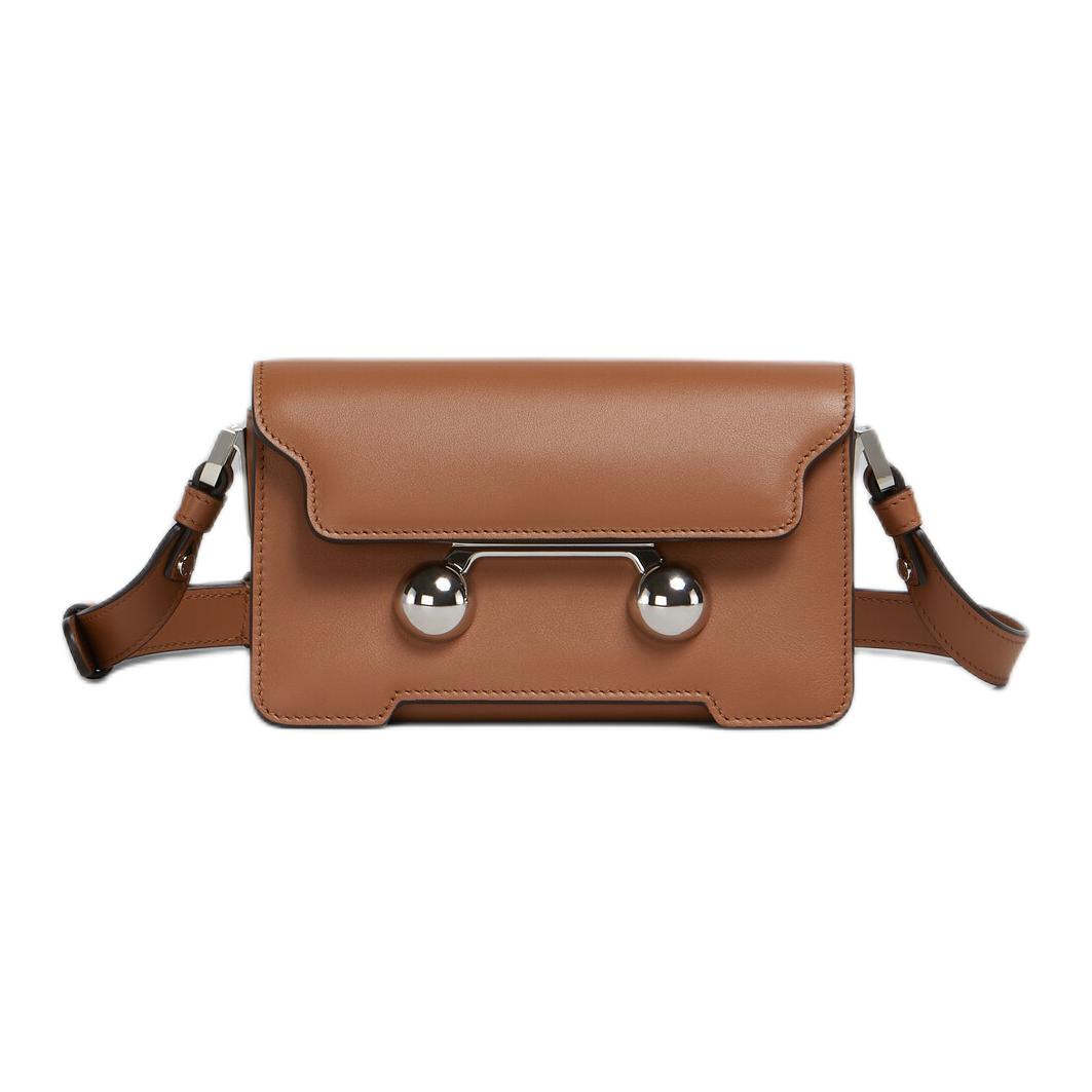 

Сумка-кроссбоди мини Trunkaroo Foldover Top MARNI