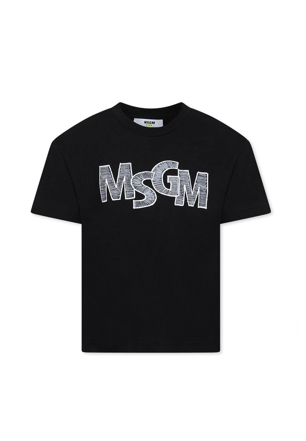 

Футболка с принтом MANICA CORTA MSGM, черный
