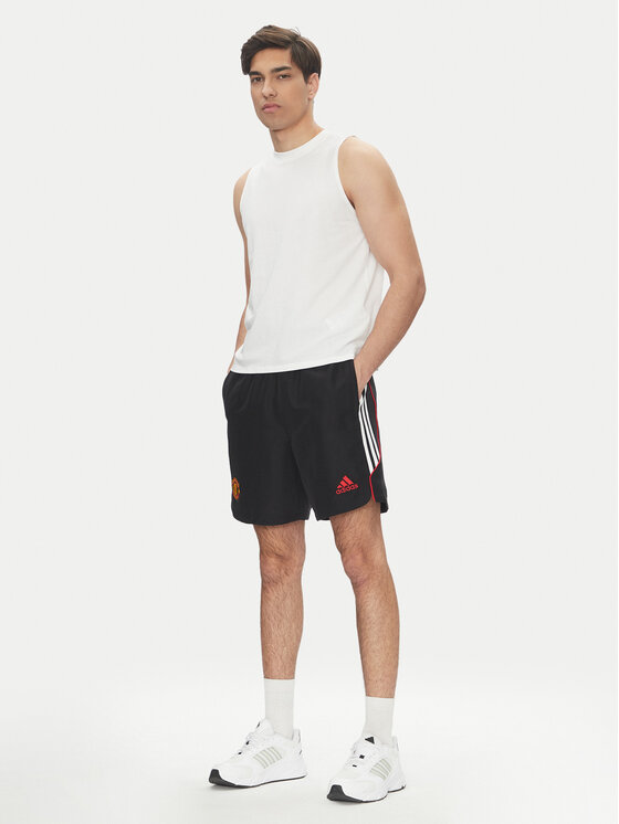 Спортивные шорты обычного кроя Manchester United UBP JF0369 Adidas, черный — фото 2