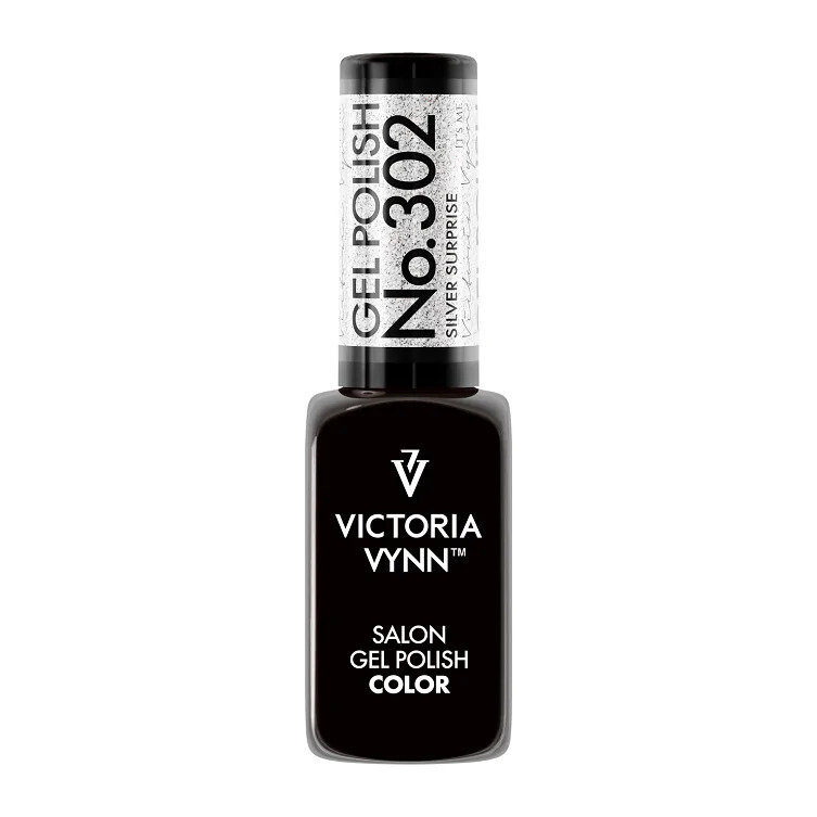 

Гибридный лак для ногтей Victoria Vynn 302 Silver Surprise, 8 мл