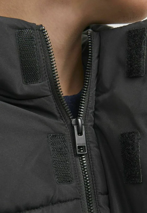 Зимняя пуховая куртка jcospeed Jack & Jones Junior, Black — фото 4
