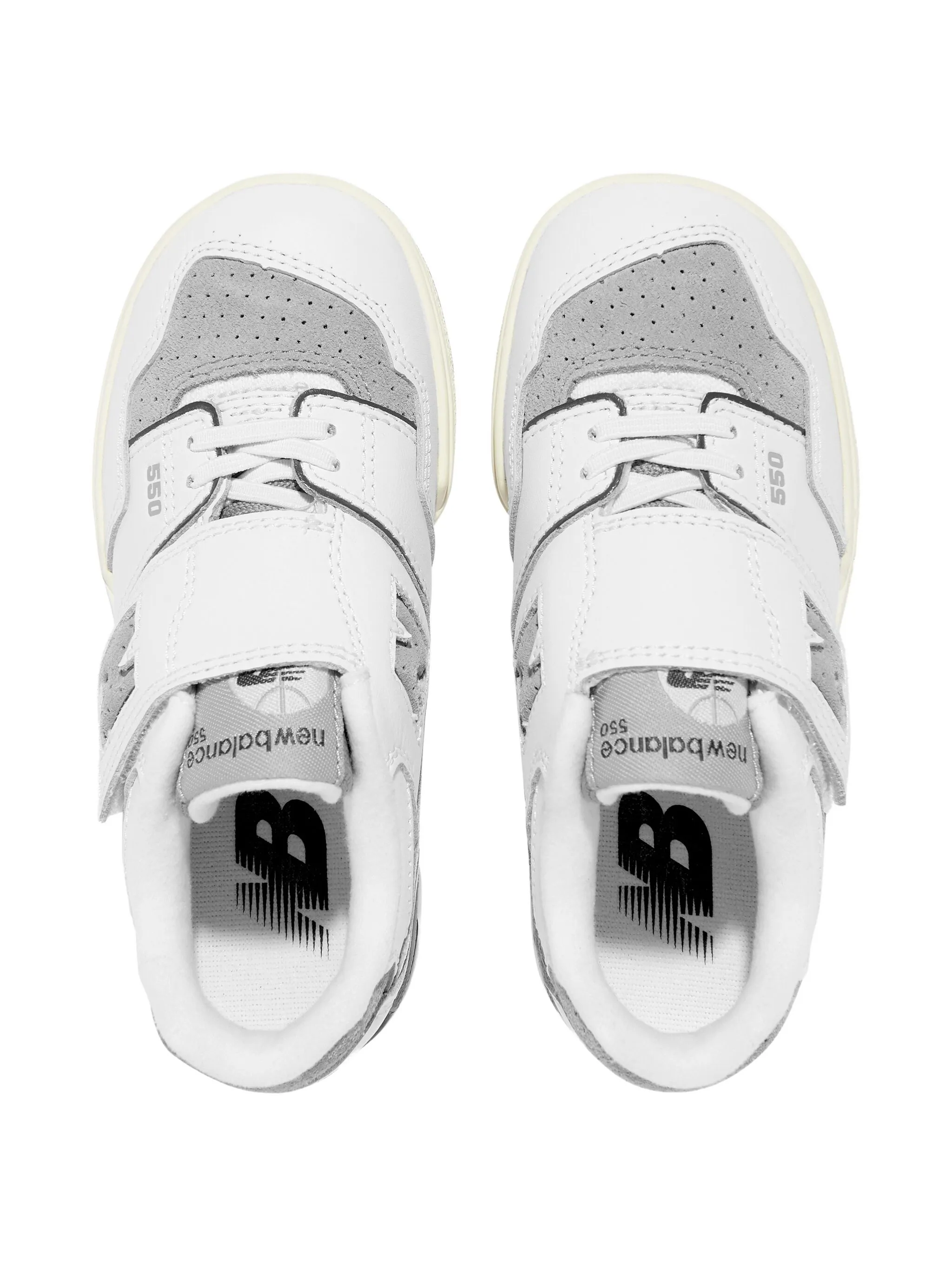 Кроссовки 550 New Balance Kids, белый — фото 3