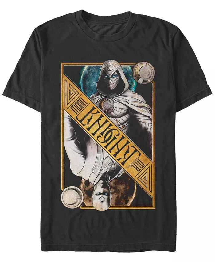 

Мужская футболка с коротким рукавом Moon Knight Dual Card Fifth Sun, черный