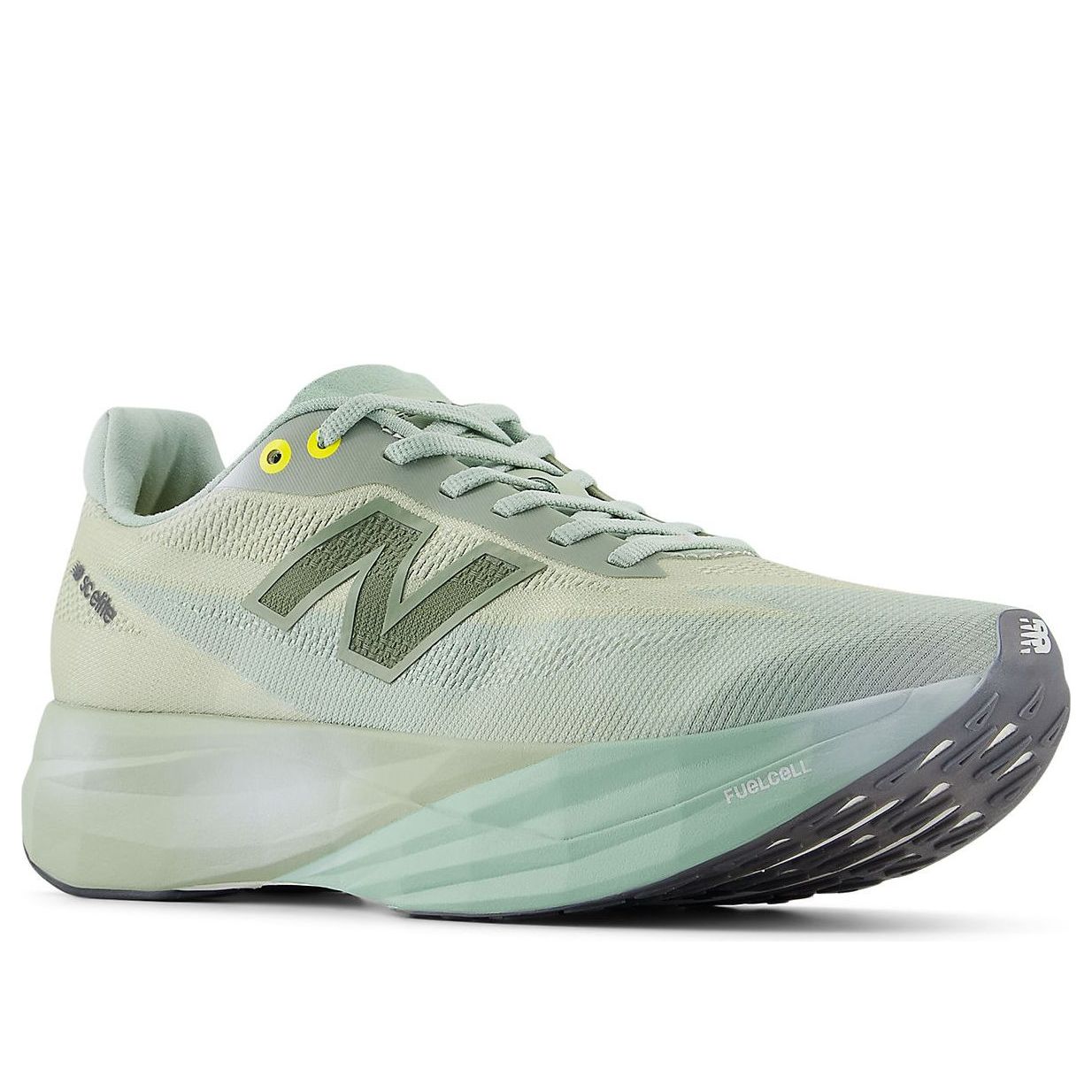 Кроссовки (WMNS) New Balance FuelCell SuperComp Elite v5 'Garter Snake Ginger Lemon — фото 3