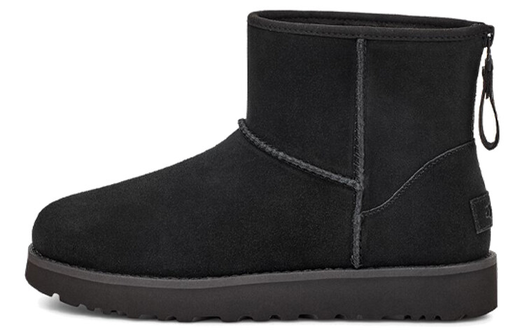 Угги женские UGG Classic Mini Logo, черный