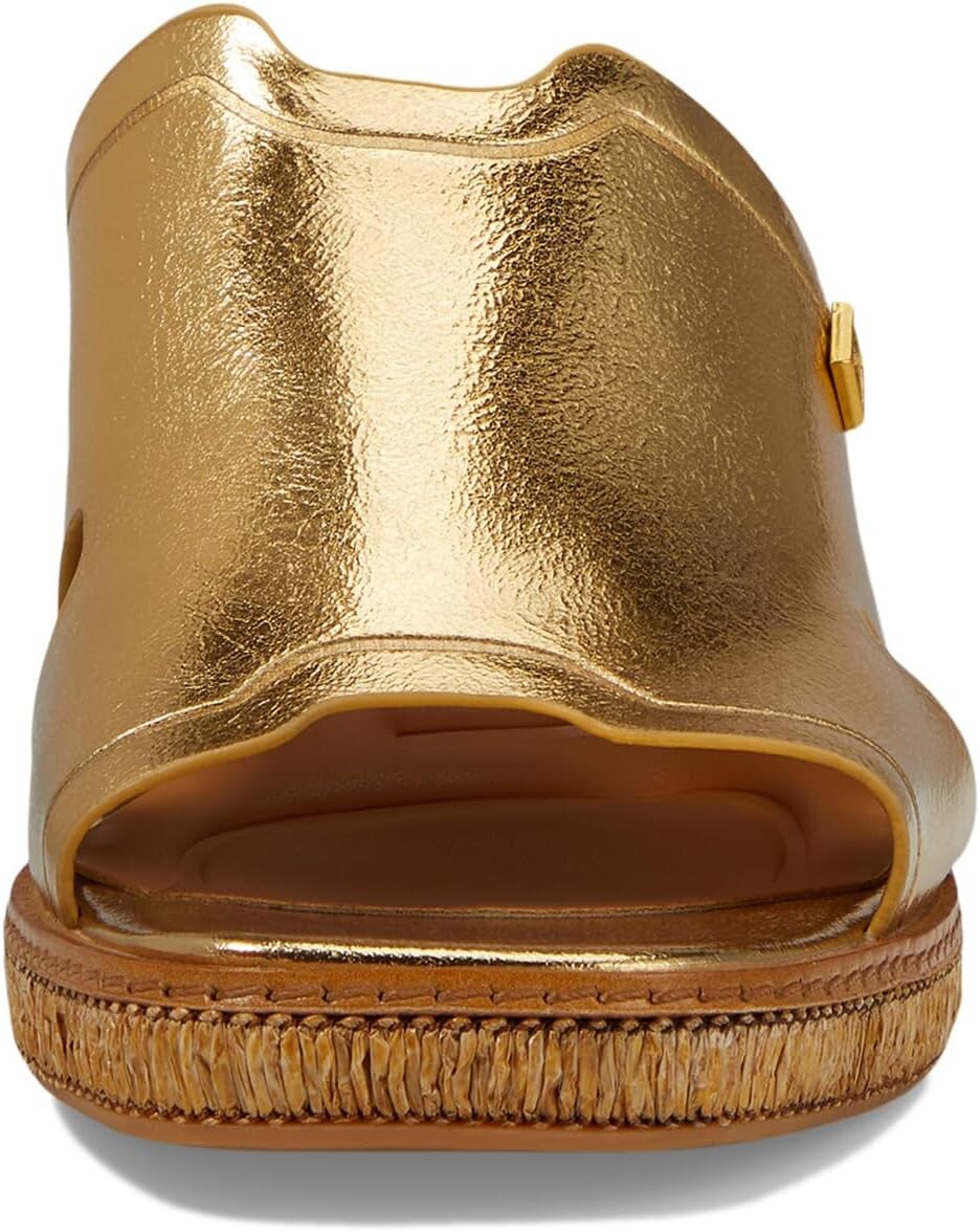 Туфли Franco Sarto Florence Fashion Slide Heeled Sandals, цвет Gold Metallic — фото 2