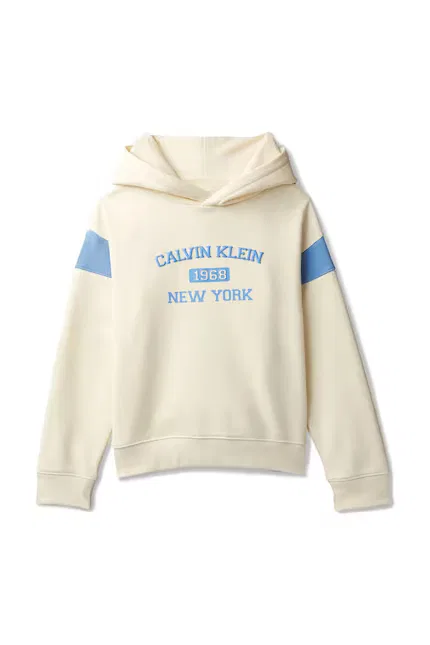 Бежевая худи Calvin Klein Jeans — фото 2
