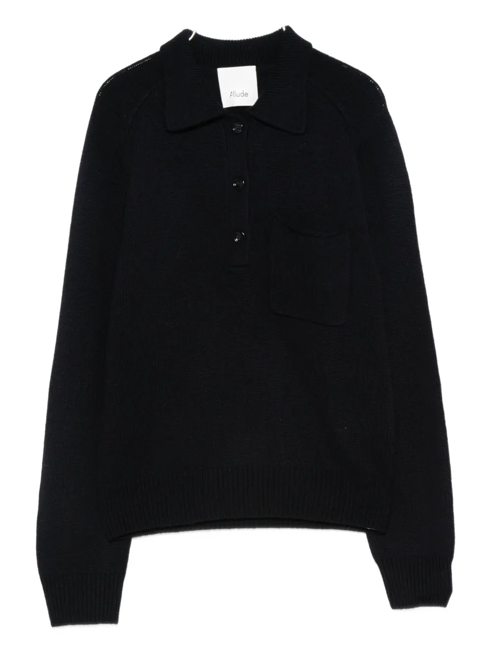 

Трикотажный топ ALLUDE, синий