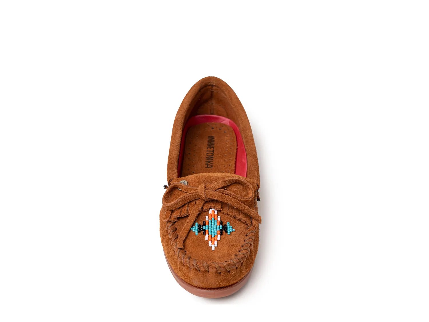 Тапочки Minnetonka Nizhoni Moc Slipper - Women's, темно-коричневый — фото 2