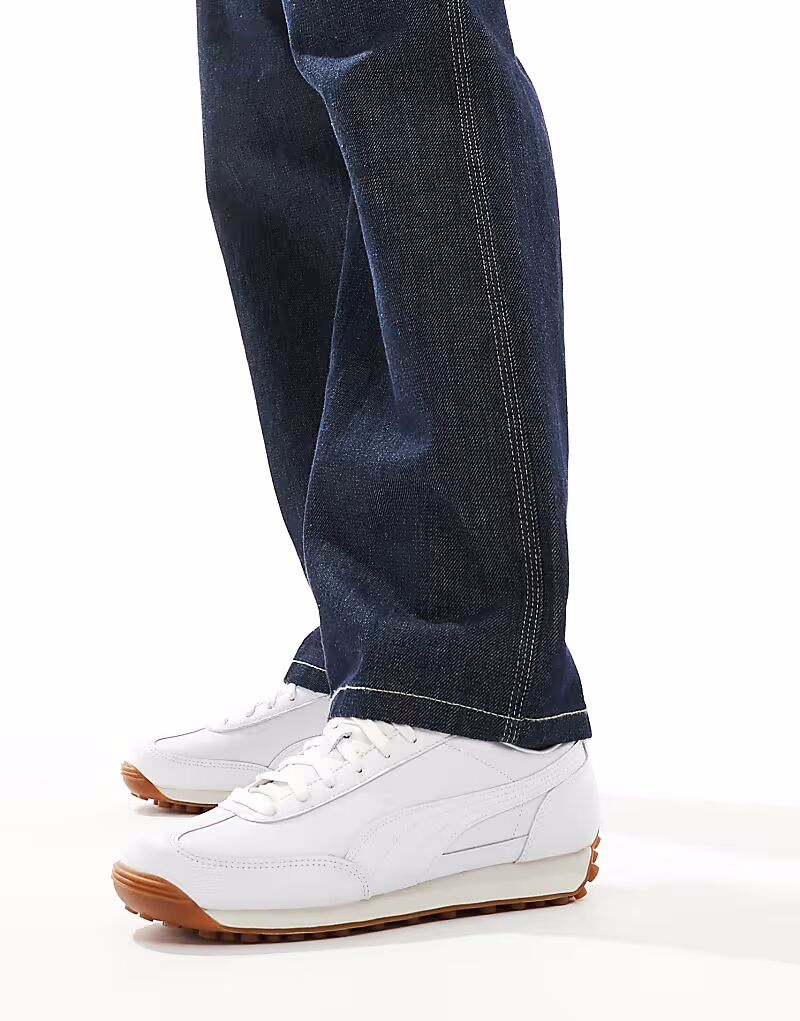 Кроссовки Puma Easy Rider из кожи белого цвета