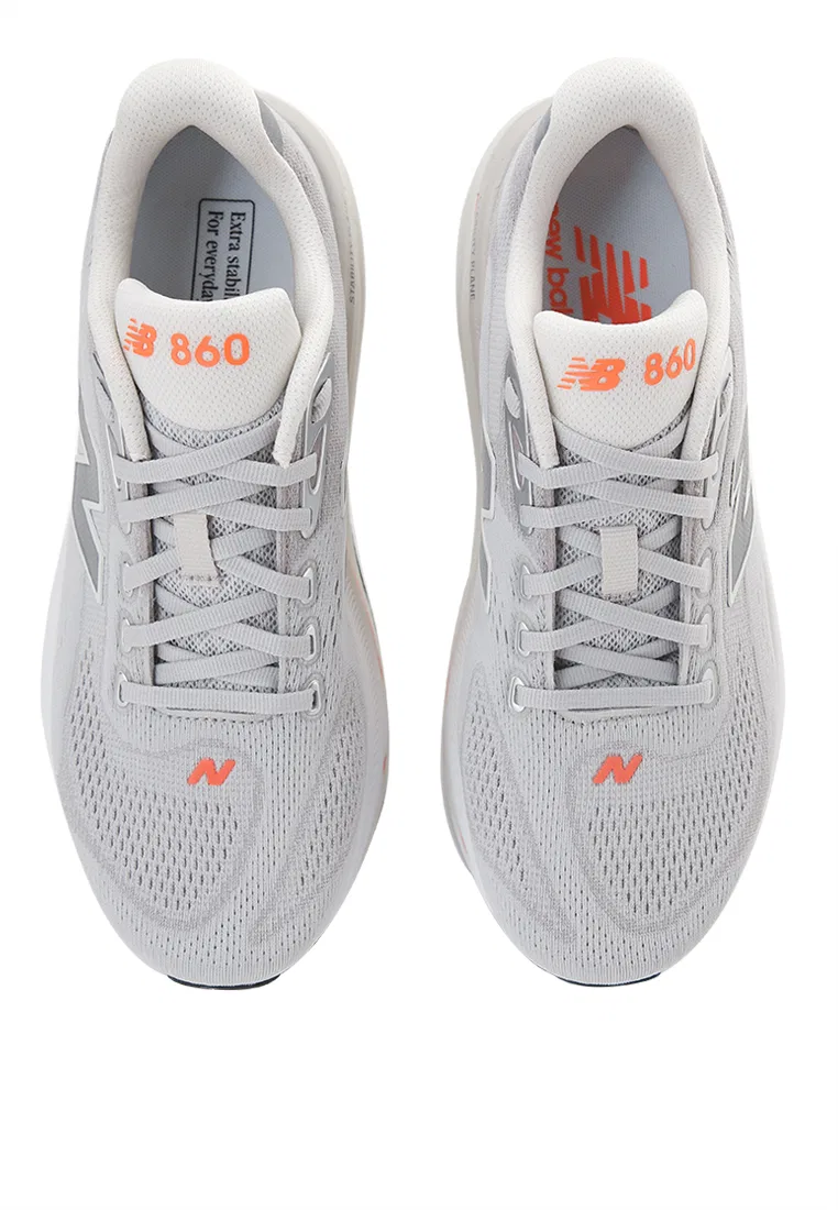 Кроссовки мужские спортивные, модель 860 New Balance, серый — фото 4