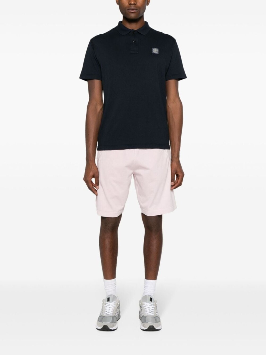 

Stone Island спортивные шорты средней посадки, розовый