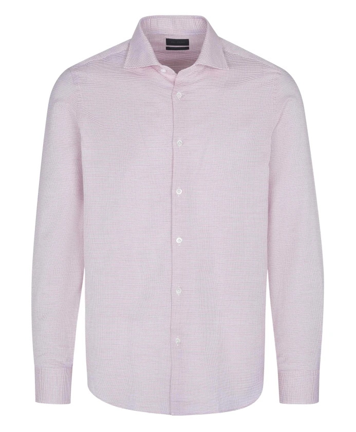 

Мужская деловая рубашка, вневременной дизайн. Pal Zileri, розовый