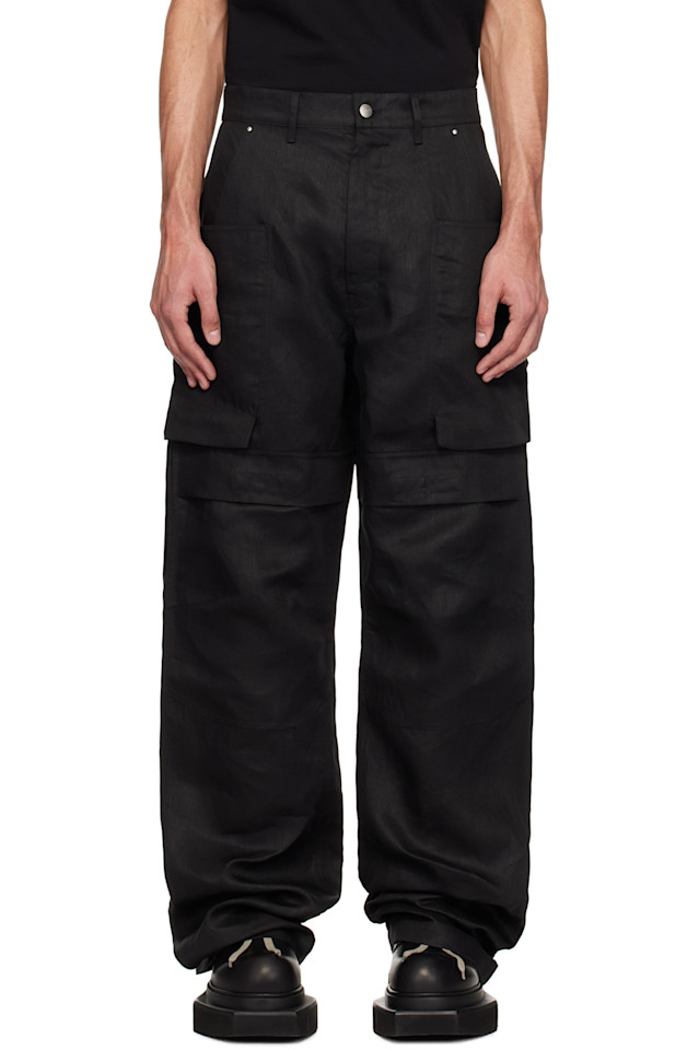 

Грузовые штаны Hollywood stefan Rick Owens, черный