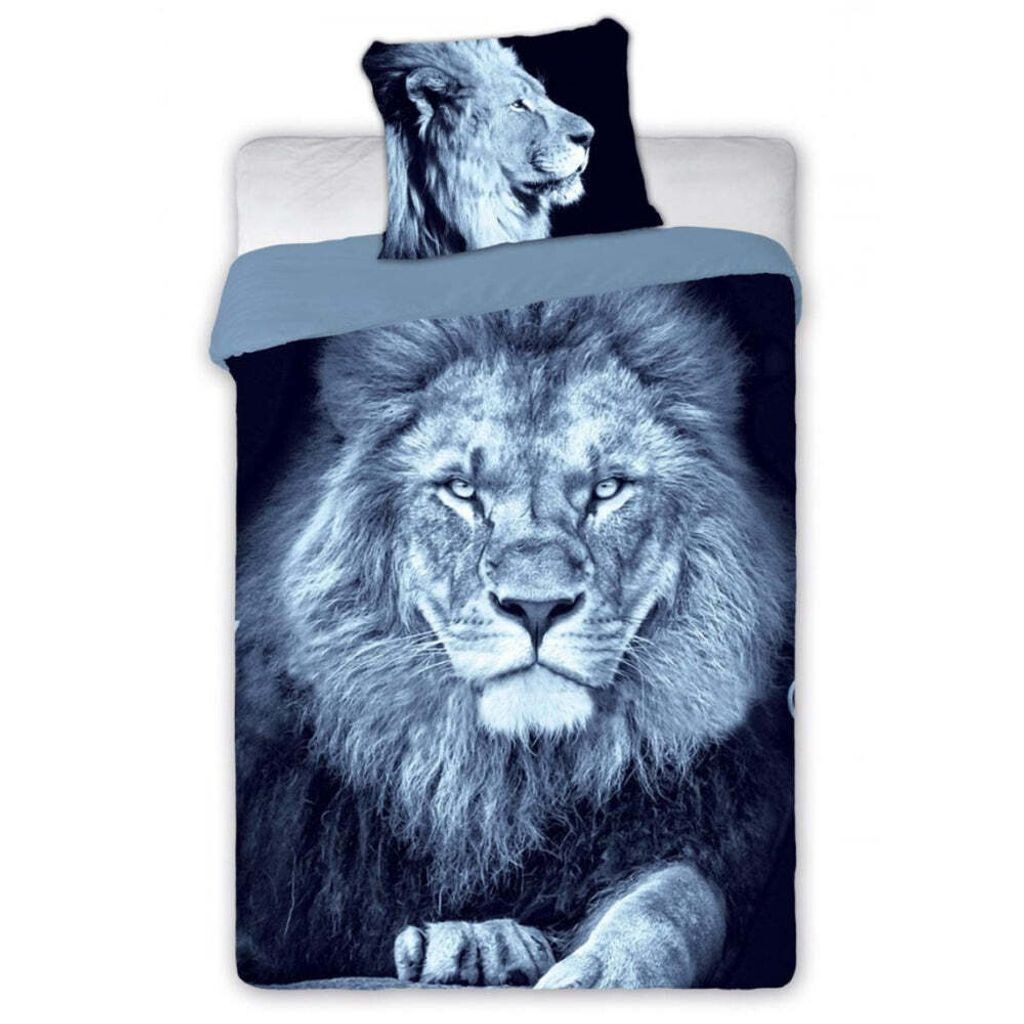 

Комплект постельного белья Lion из 2 предметов 135-140х200 70х90 см 100% хлопок FARO