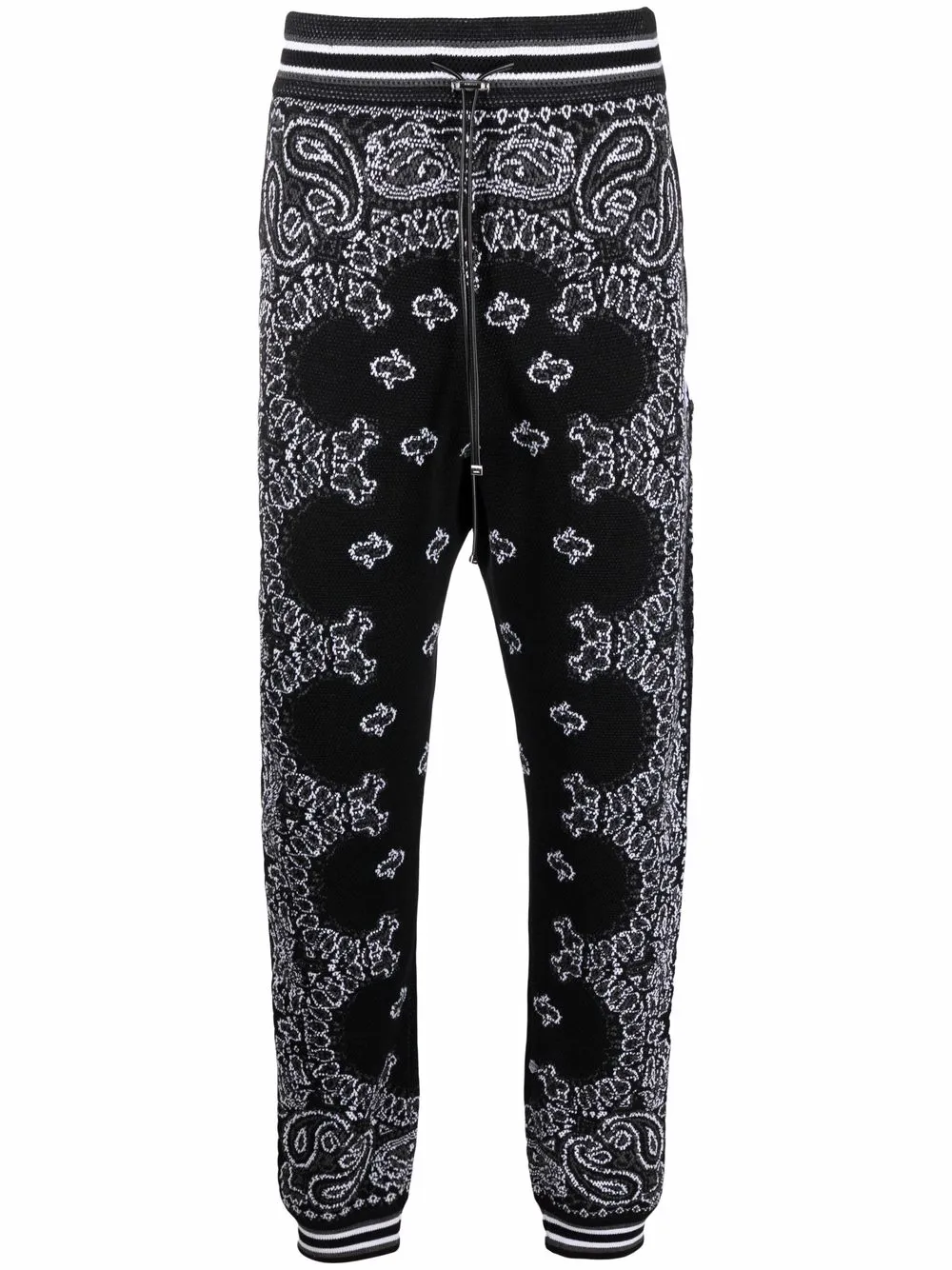 

Жаккардовые спортивные брюки Bandana B-Ball AMIRI, черный