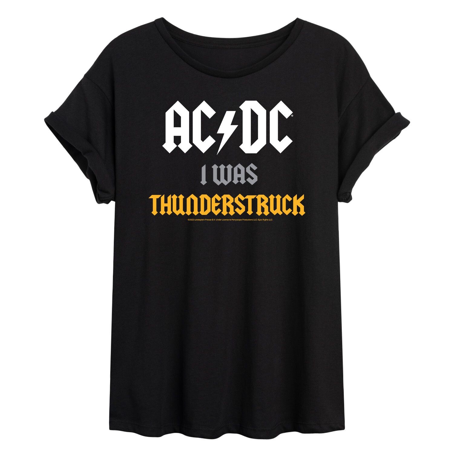 

Струящаяся футболка AC/DC для юниоров "I Was Thunderstruck" Licensed Character
