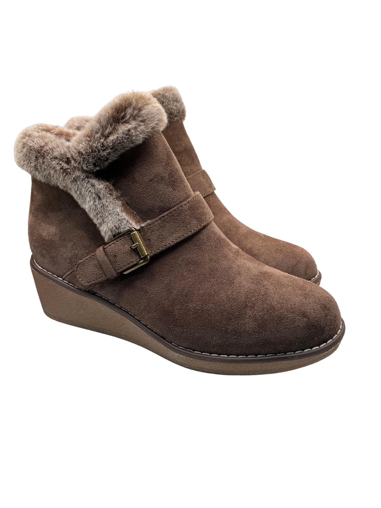 Женские зимние ботинки Chilly в цвете шоколад Boutique By Corkys