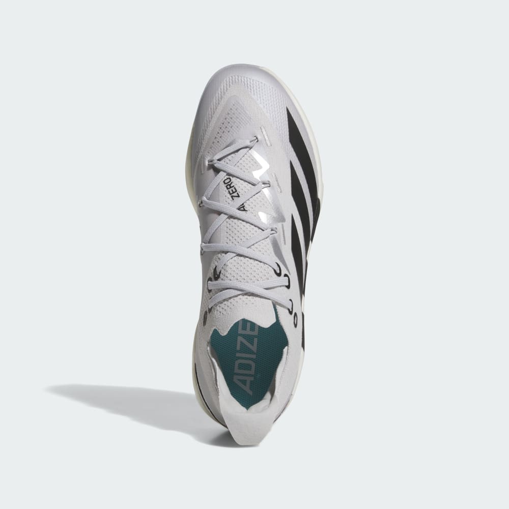Бутсы Adidas Adizero Electric+ 2.0 Cleats, цвет Team Light Grey/Core Black/Silver Metallic — фото 2