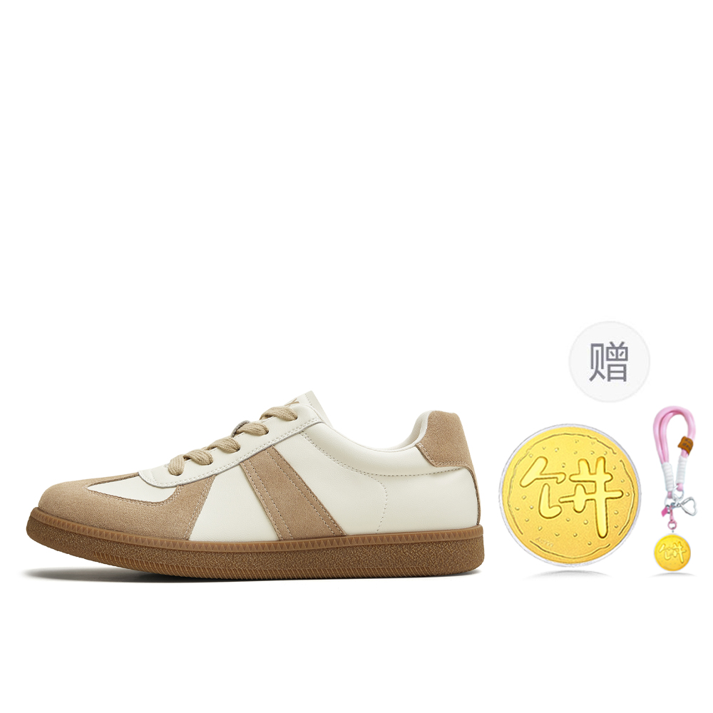 

Teenmix Низкие скейтерские кроссовки мужские абрикосовые с подарком, цвет Apricot Gift Included