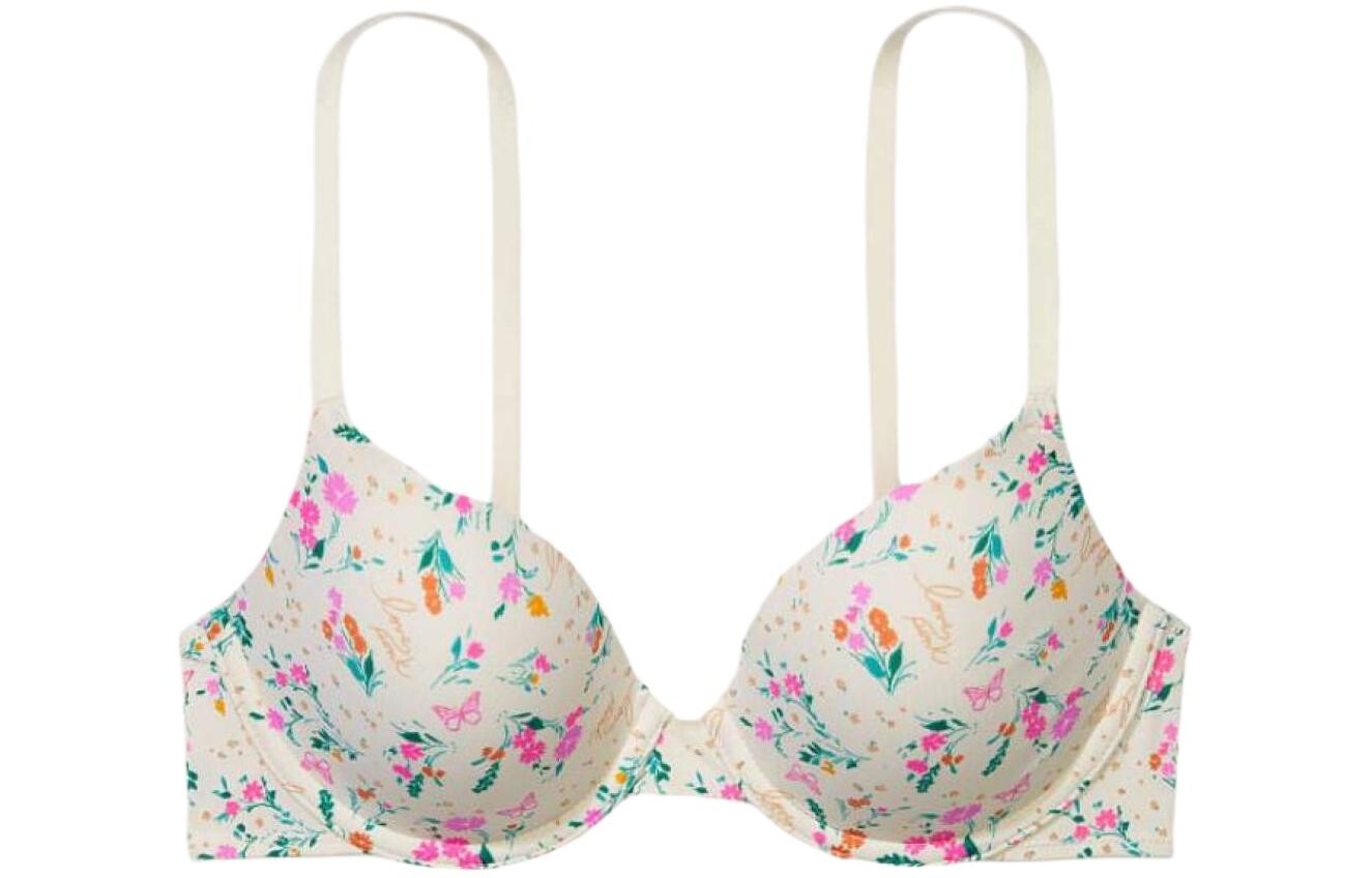 

Женский бюстгальтер Victoria's Secret, цвет Beige floral print