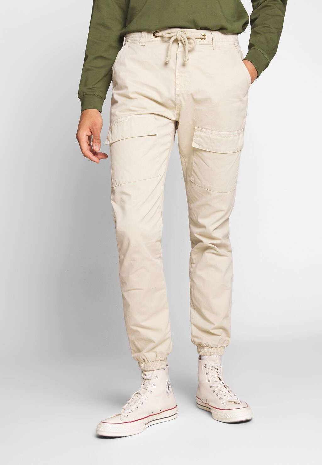 

Брюки Front Pocket Cargo Urban Classics, цвет concrete