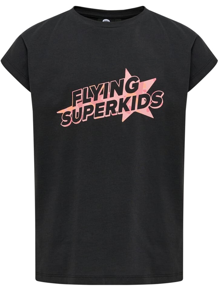 

Футболка Hummel S/S Hmlflying Gymnastik Mädchen, черный