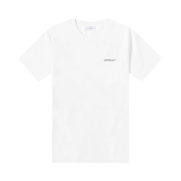 

Футболка Off-White Scratch Arrows Slim Short-Sleeve Tee White/Black, белый